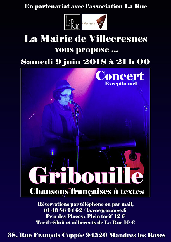 Gribouille une voix et des textes... Sublime !