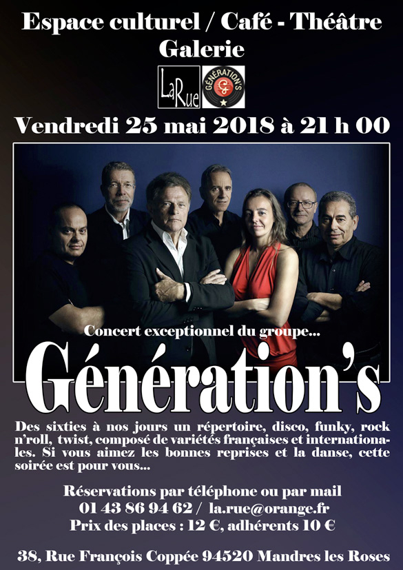 Génération's... Au pluriel pour les exfans des sixties...