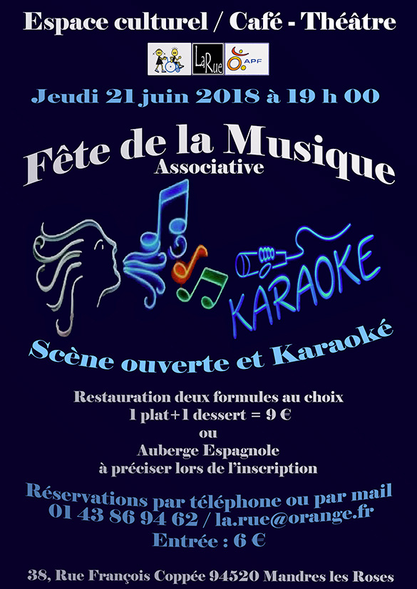 Fête de la musique entre copains... Donc avec vous !
